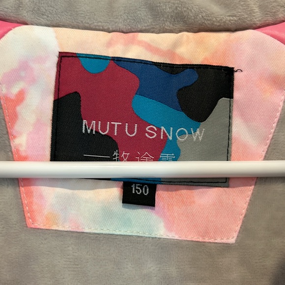 Mutu Snow girls ski snow suit size 150 us size 12 - Picture 3 of 16